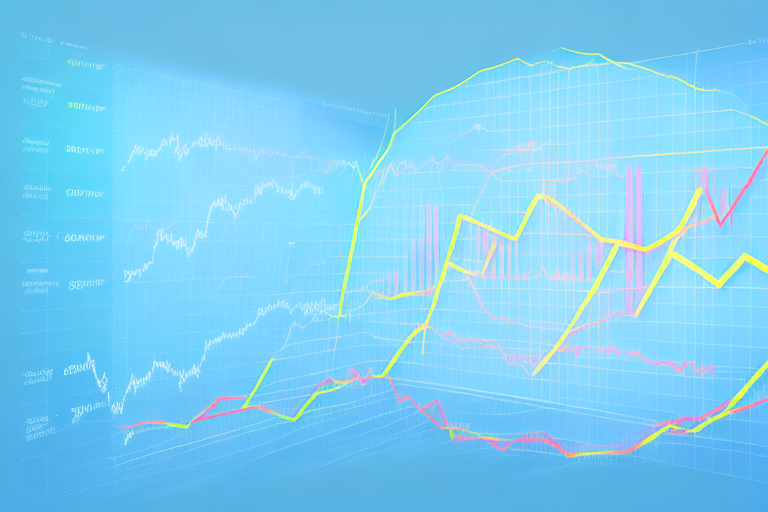 A stock market graph