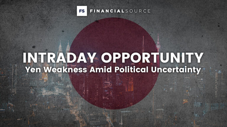 Intraday Opportunity: Yen Weakness Amid Political Uncertainty